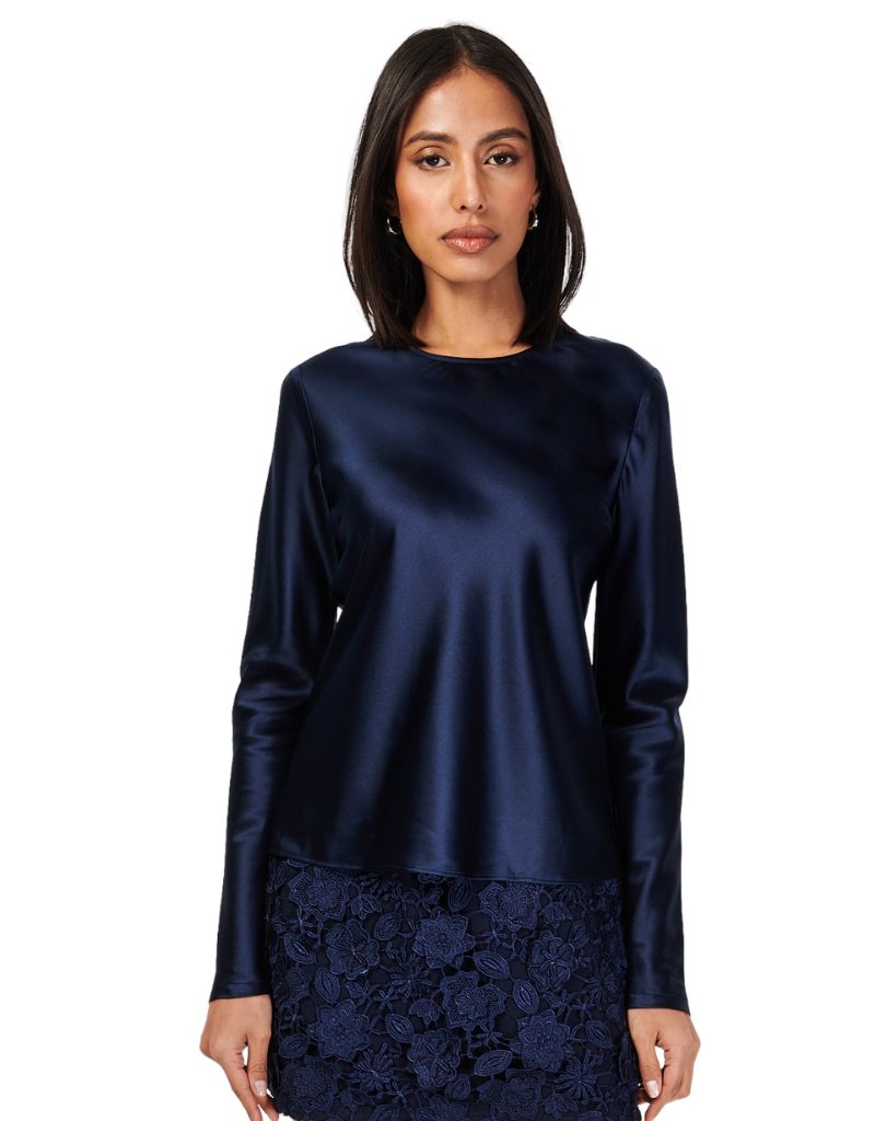 Shireen Top Navy