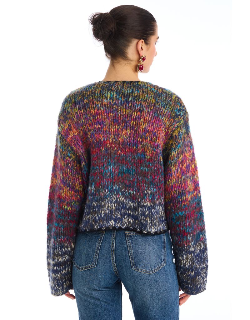 Dora Cardigan Rainbow
