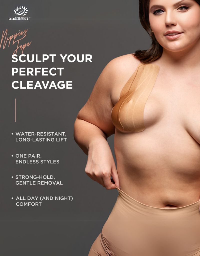 Nippies Precut Boob Tape (12 Pieces)