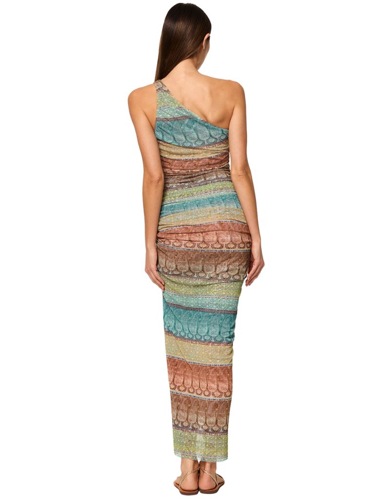 Sirena Dress Paisley Ombre Mesh