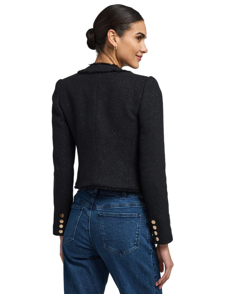 Kennedi Tweed Jacket Black