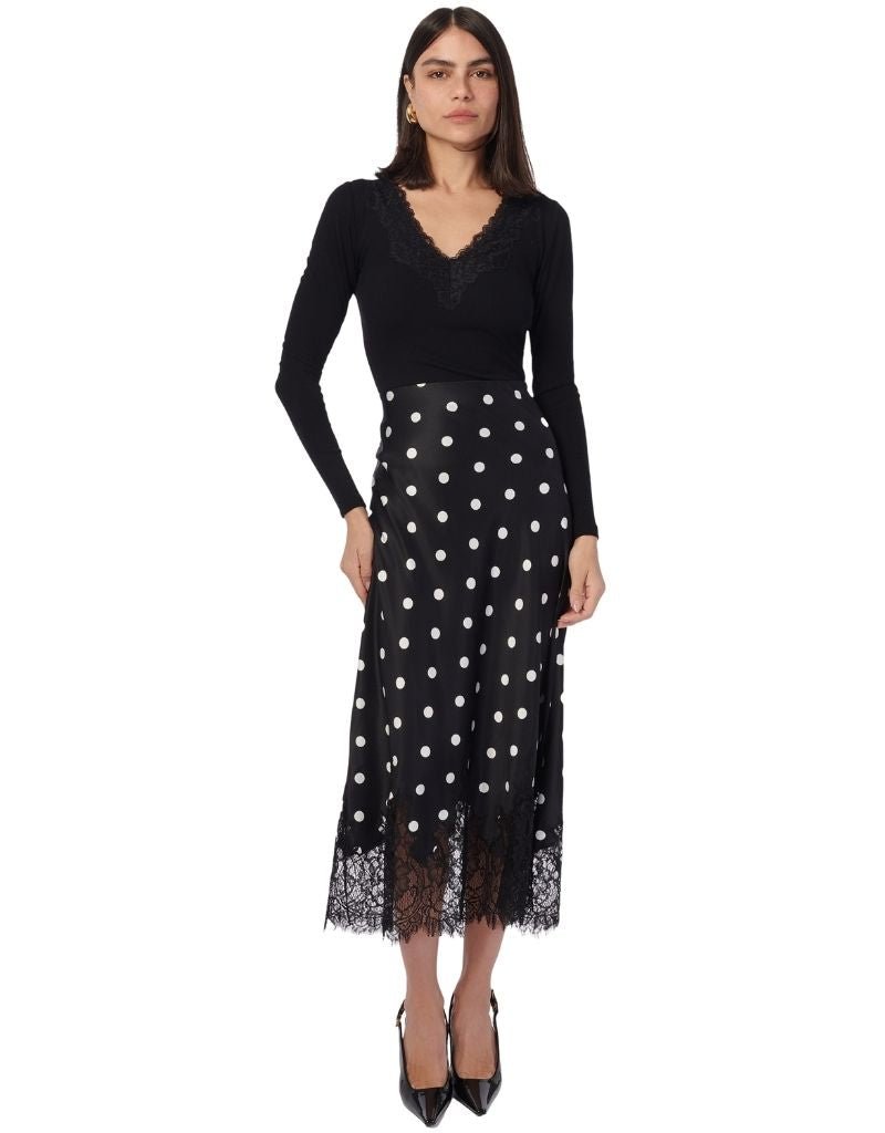 Vivienne Skirt Polka-Dot