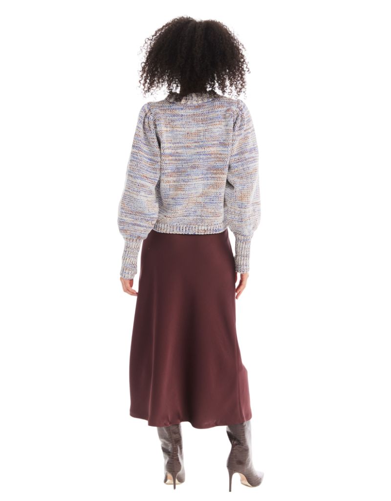 Charlotte Sweater Ivory Blue