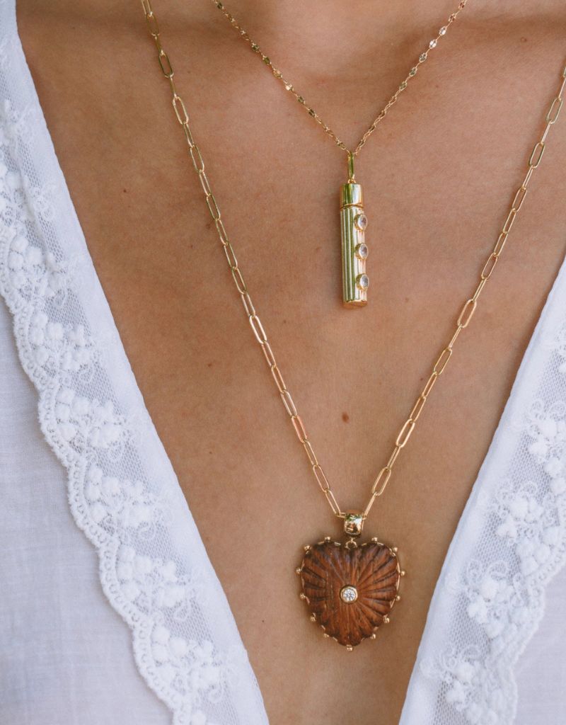 Odeon Tiger's Eye Drop Charm