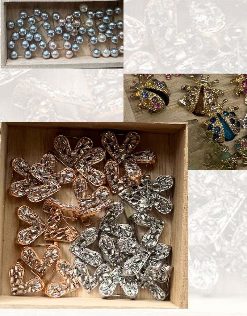 Bag Brooches Mini Pins