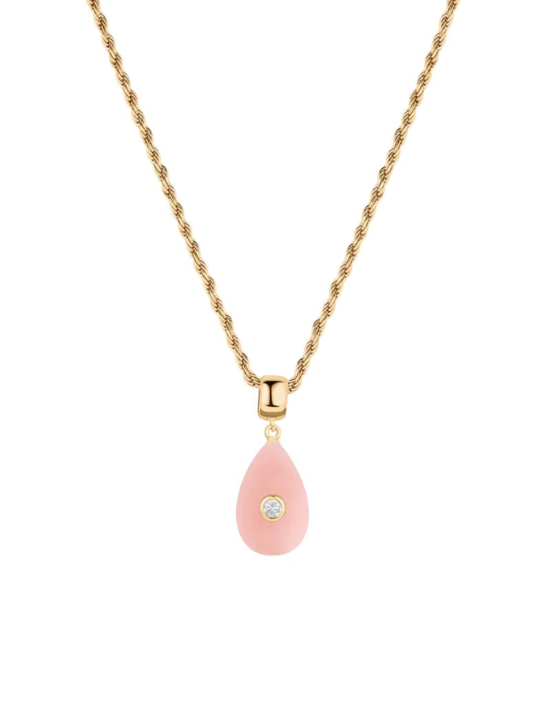 Bardot Pink Jade Bail Charm