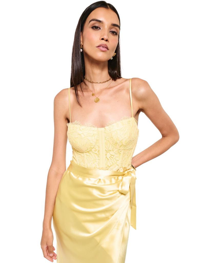 Tricia Corset Dress Yuzu