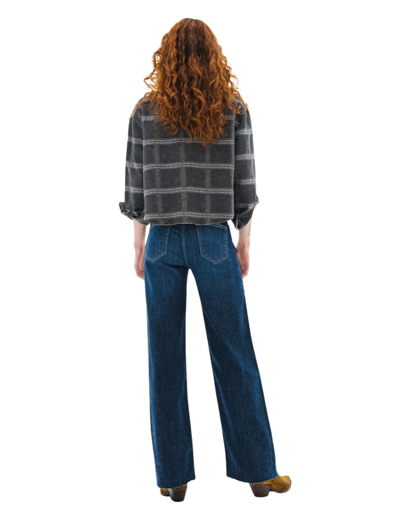 Crosby Flannel Charcoal Plaid