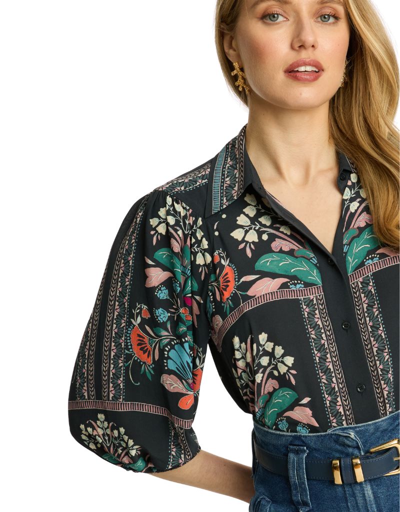 Juliette Top in Twilight Bloom