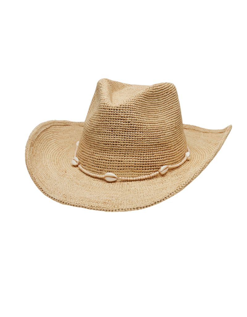 Reed Straw Cowboy Hat in Natural