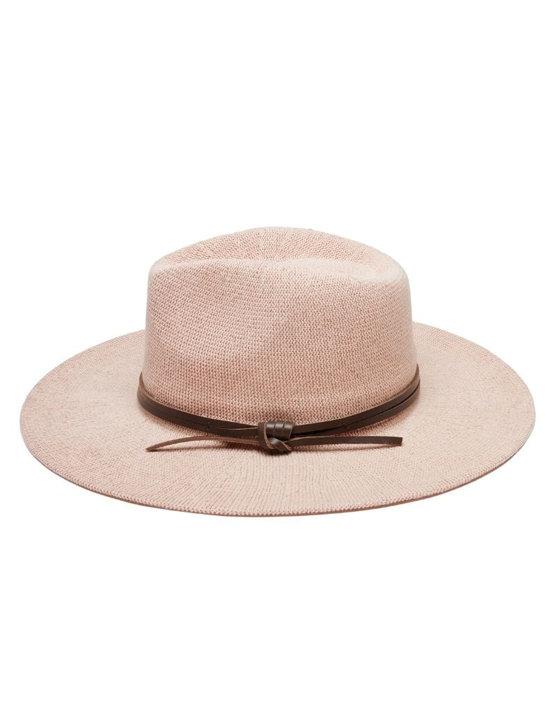 Hudson Panama Hat in Blush