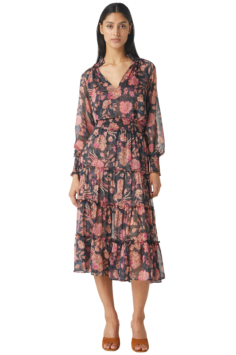 Alexis Top Flora Dot