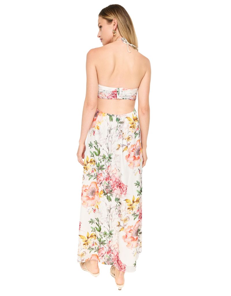 Calliope Chiffon Maxi Dress Summer Solstice