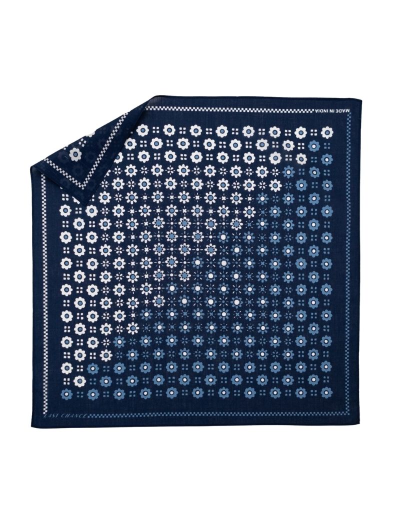 Cotton Switcheroo Bandana Navy