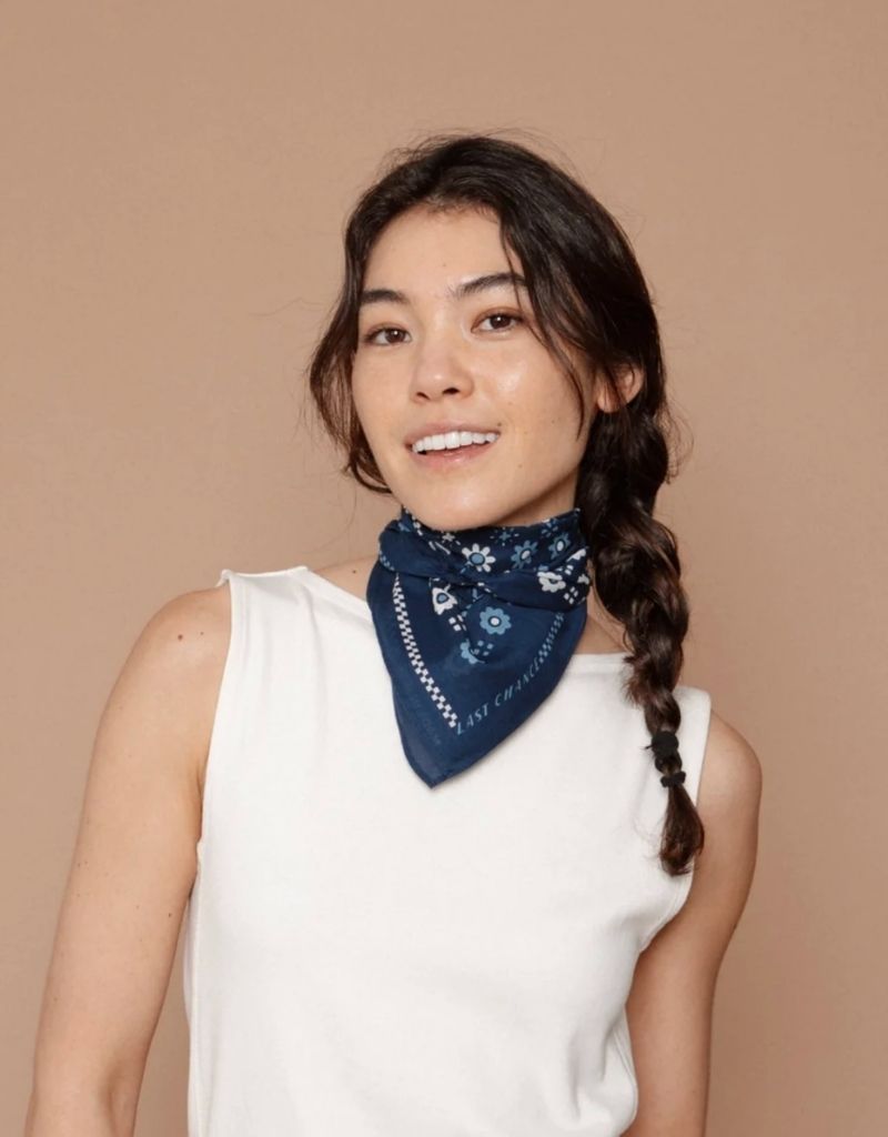 Cotton Switcheroo Bandana Navy