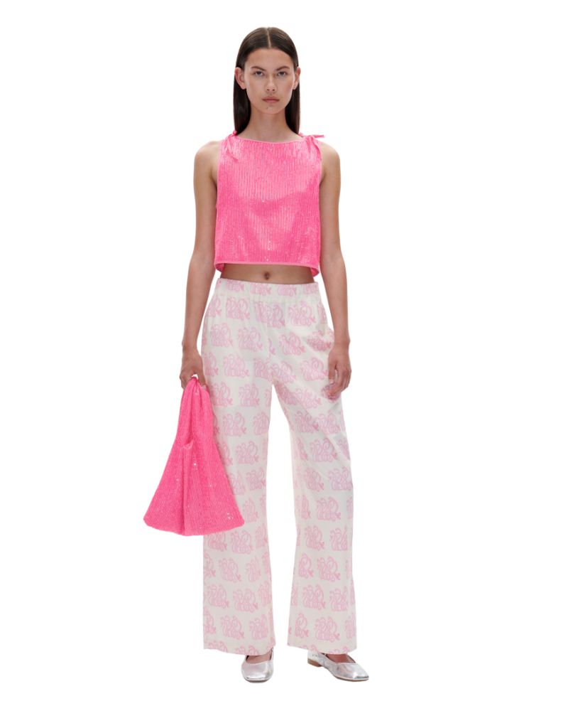 Julia Top Pink Sequin
