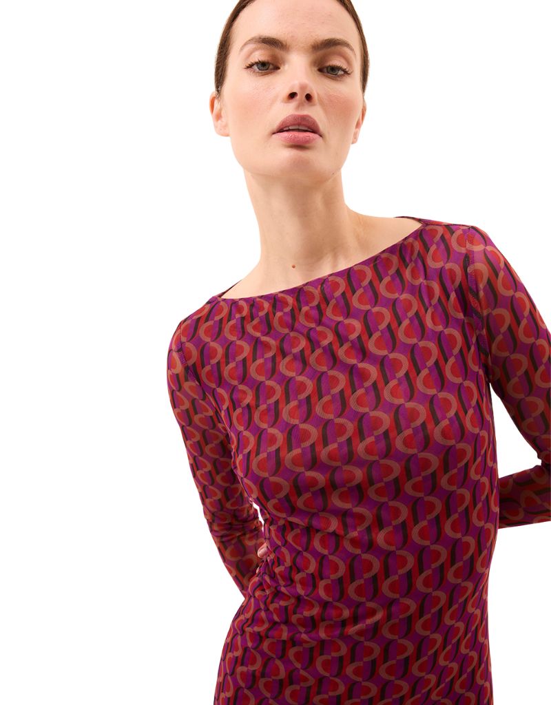 Vivian Dress Geo Sixty Mesh