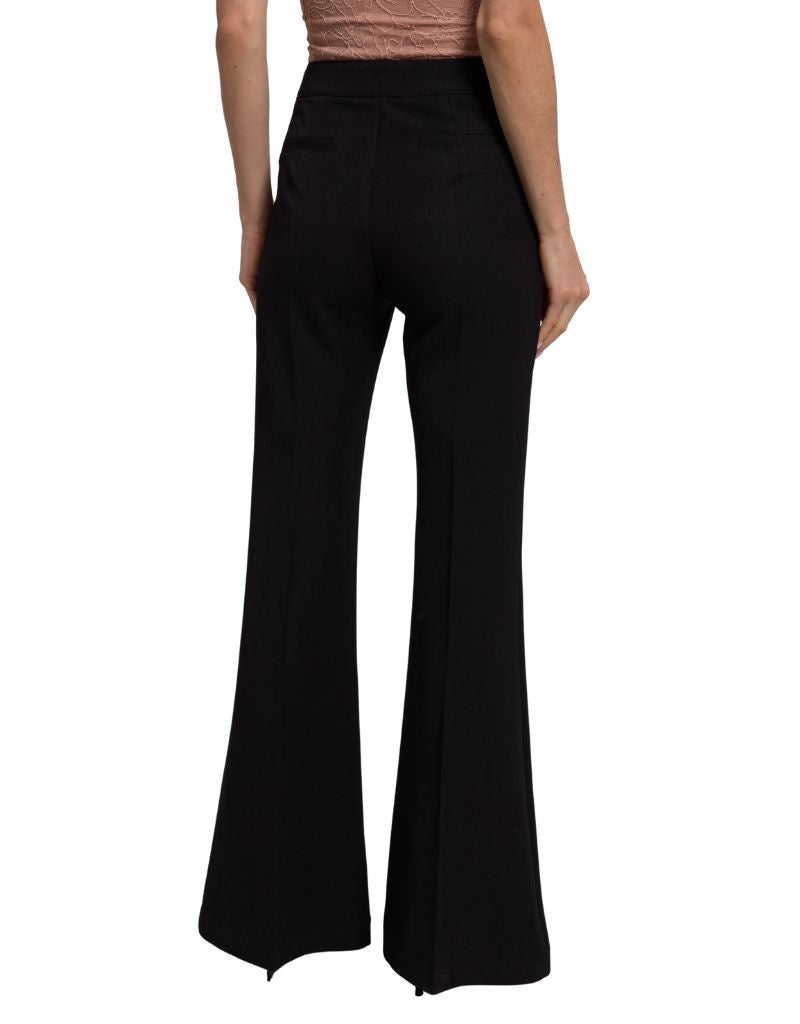 Wesley Crepe Pants Black F26
