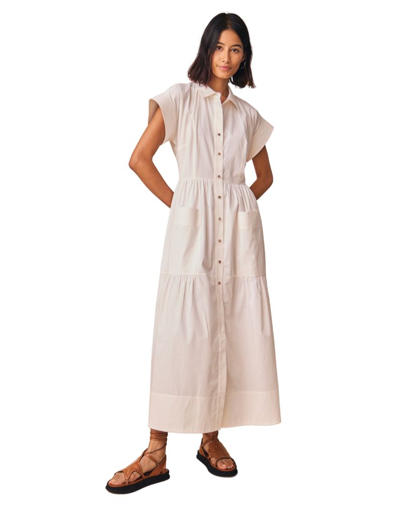 Sarah Dress Bright White