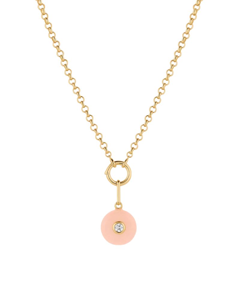 Bon Bon Pink Jade Charm
