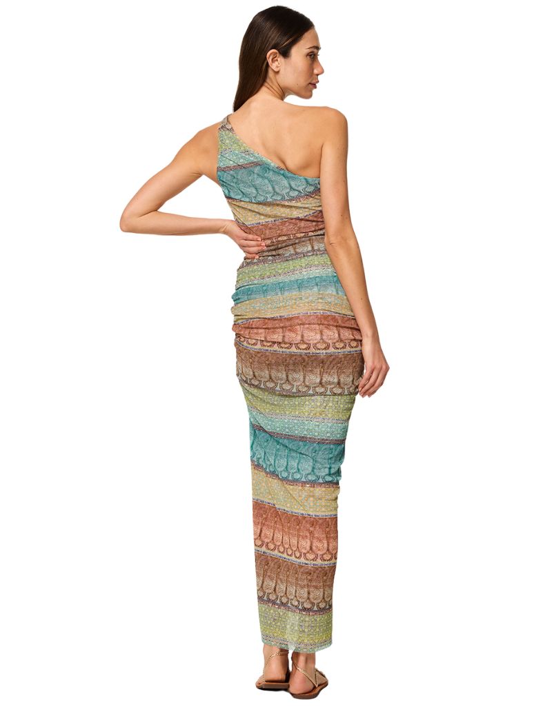 Sirena Dress Paisley Ombre Mesh
