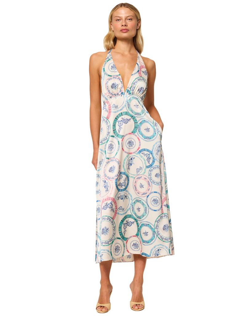 Emmy Dress Multi Color Plates