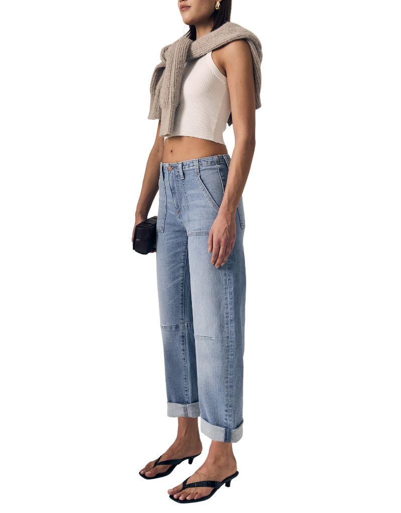 Utility Soft Barrel Double Cuff Vintage Sky