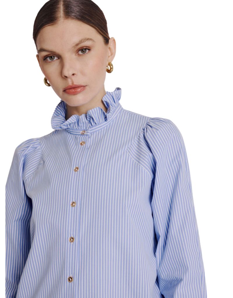 Clothilde Blouse Baby Blue