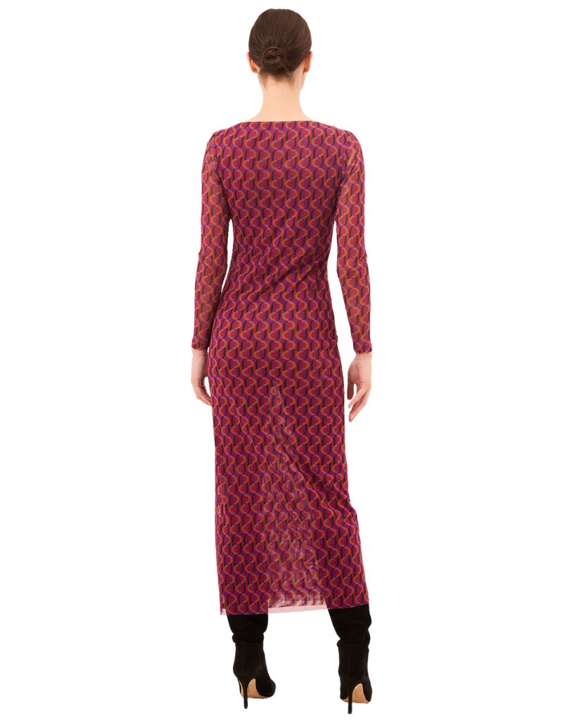 Vivian Dress Geo Sixty Mesh