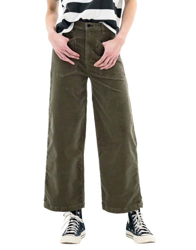 Virginia Corduroy Safari Green