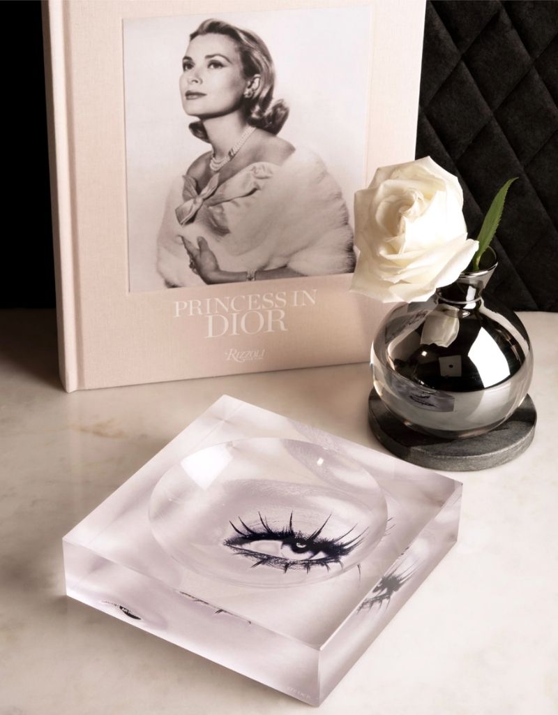 Lustful Lashes Acrylic Square Dish