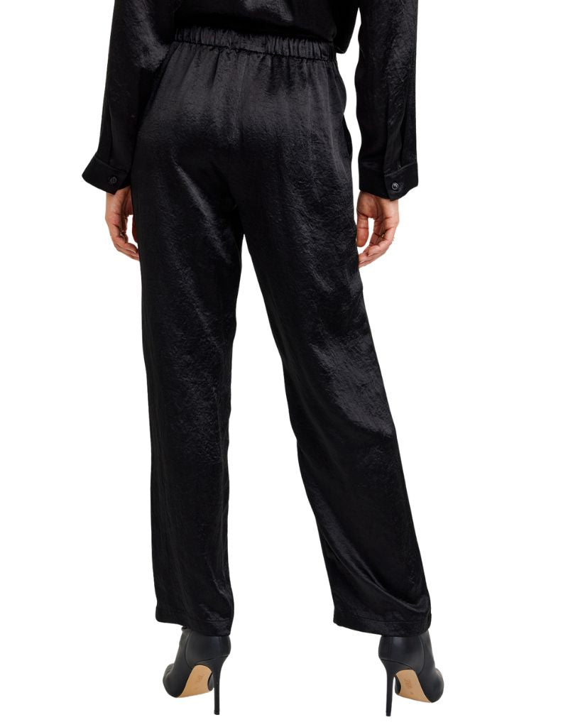 Pull On Slouchy Trouser Elastic Waist and Tie