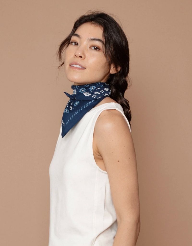 Cotton Switcheroo Bandana Navy