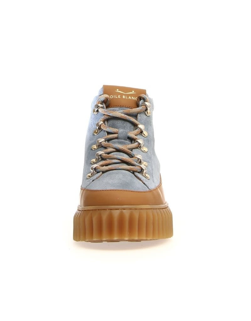 Helia Gummed Calf Suede Cognac Grey 3D34 F23