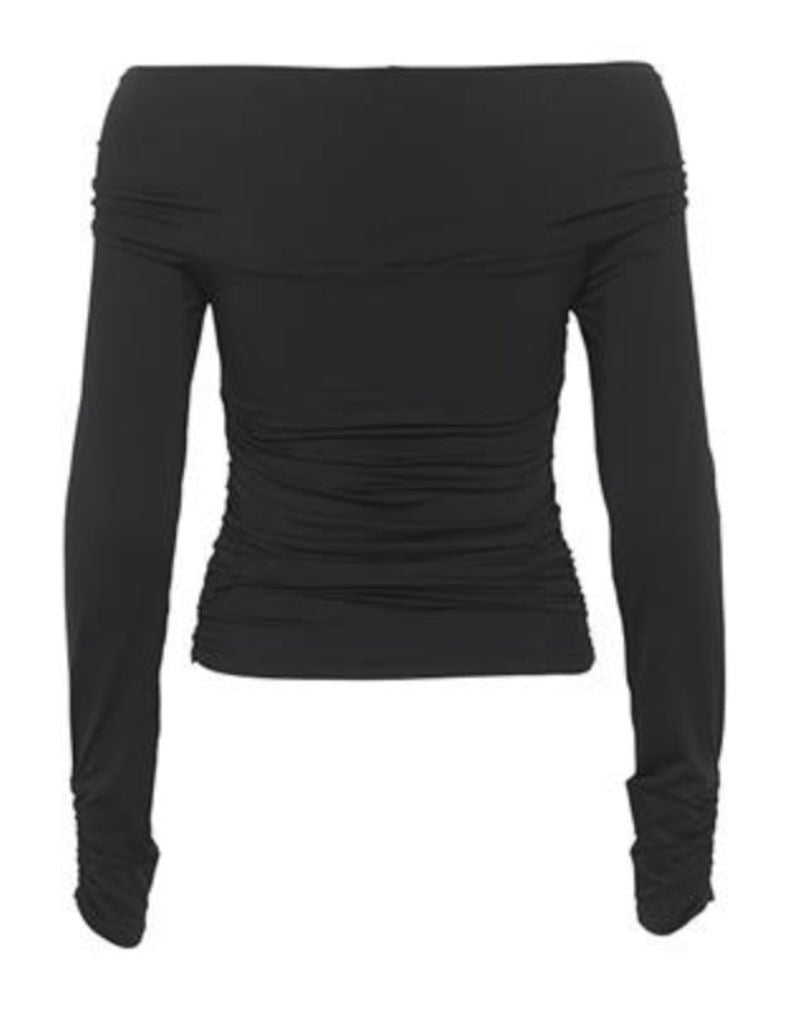 InaraGZ Knot Blouse Black