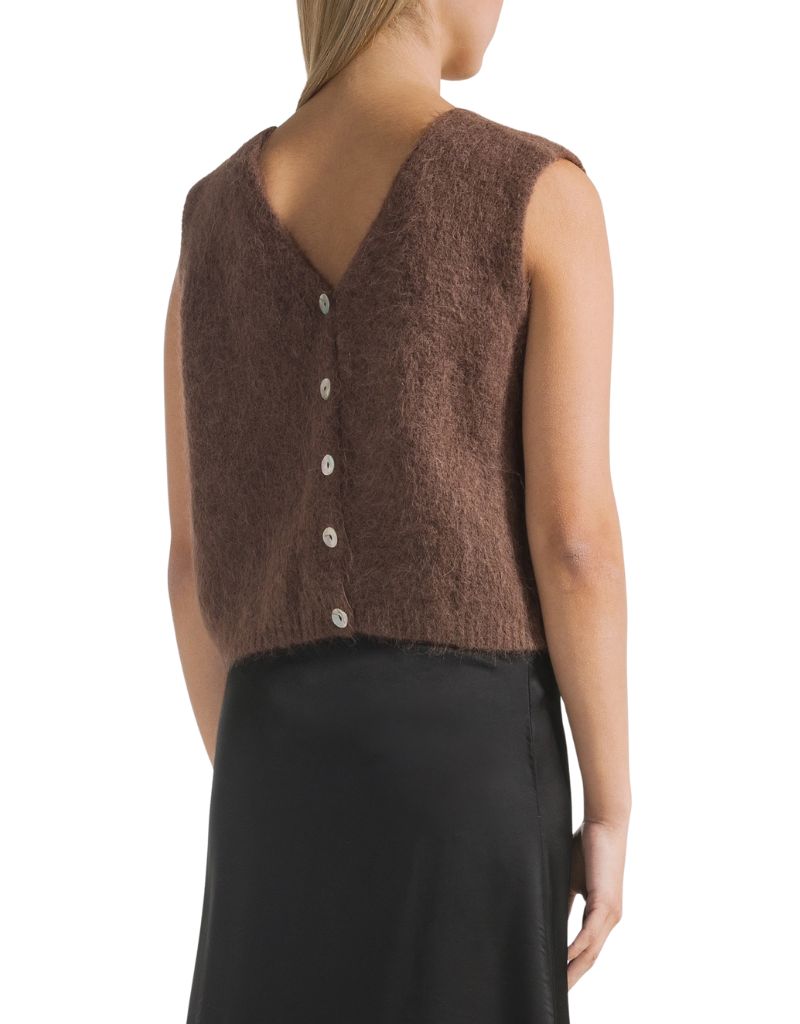 Telma Vest Light Cocoa