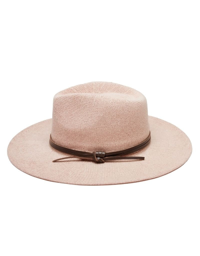 Hudson Panama Hat in Blush