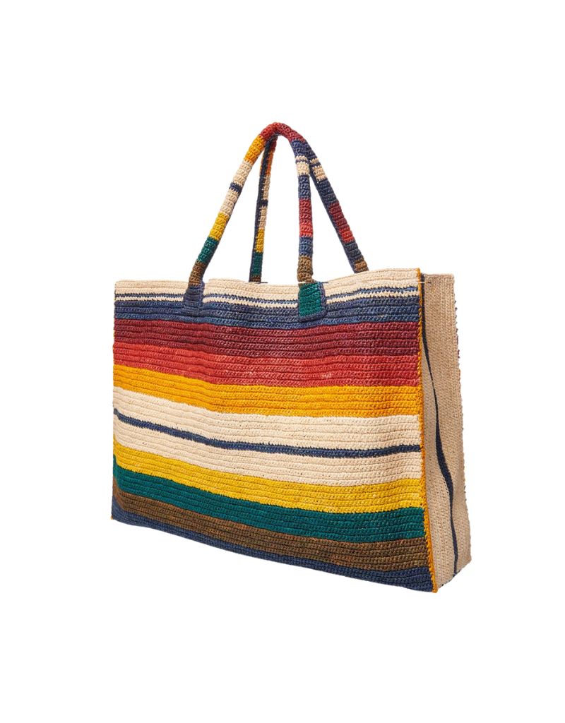 Raffia Bag Little Sister Horizon