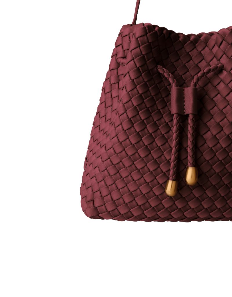 Gramercy Medium Bucket Bordeaux