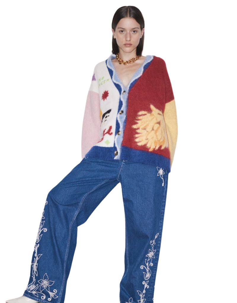 All Aboard Knit Cardigan Multi