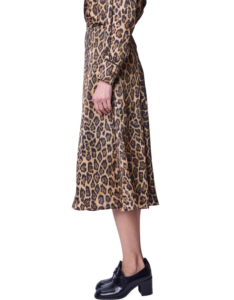 Jalia Skirt Leopard Print