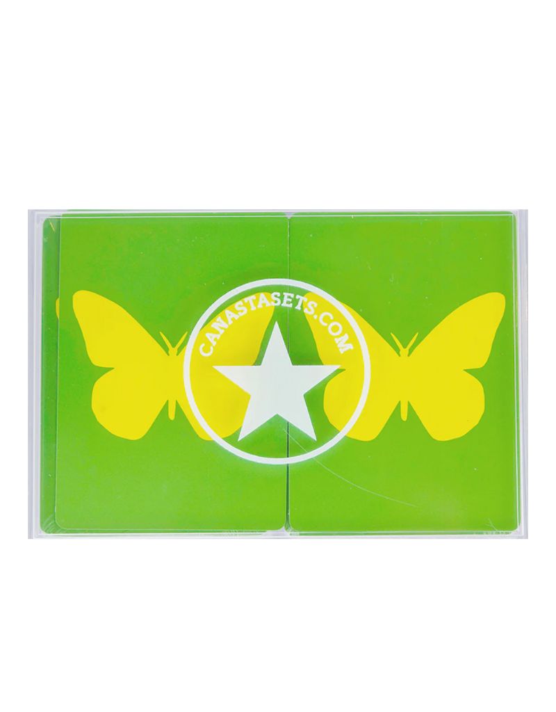 Playing Cards Plastic PVC Butterfly