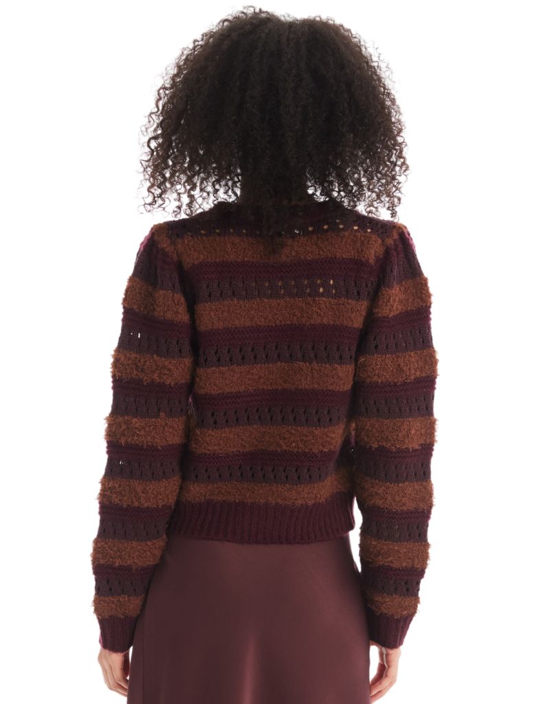 Raven Cardigan Chocolate