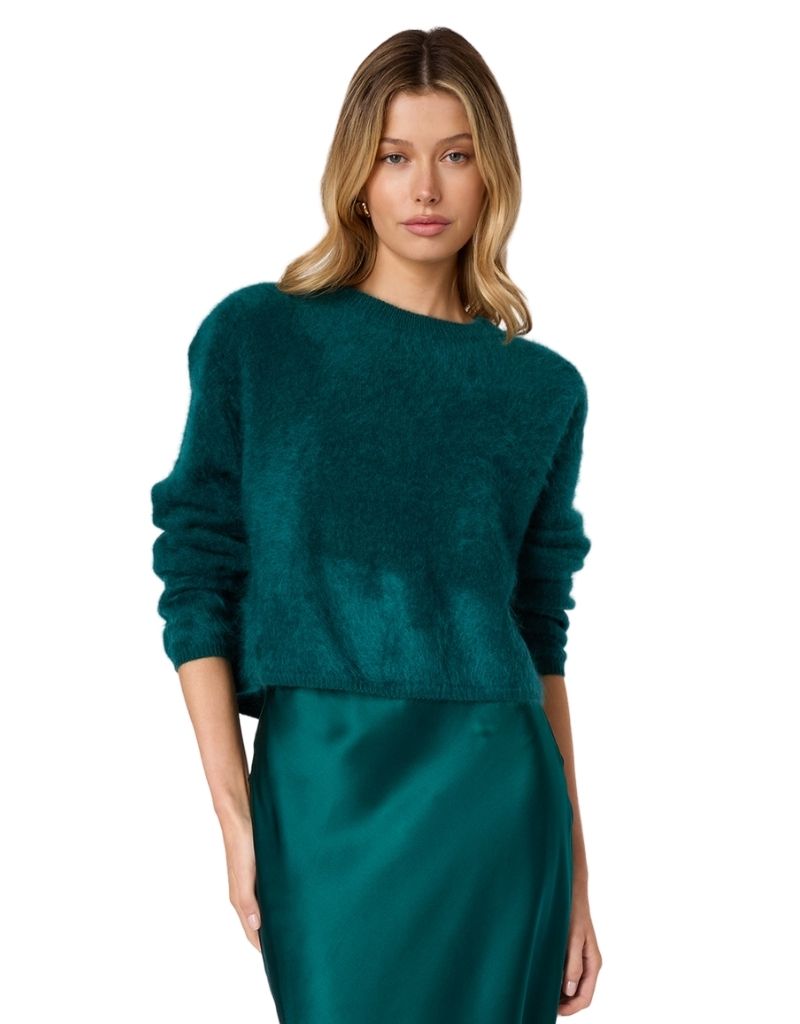 Niall Cashmere Sweater Dark Green H26