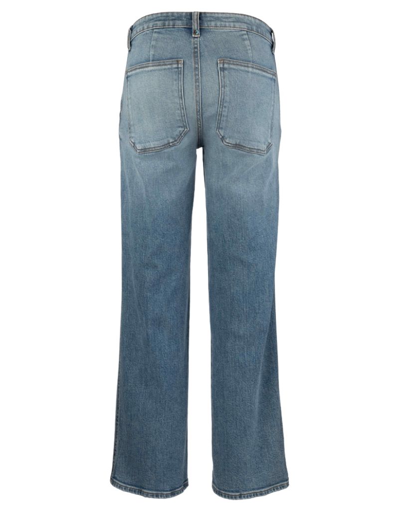 Stan Slash Front Pockets Straight Leg Medium Ashland Wash