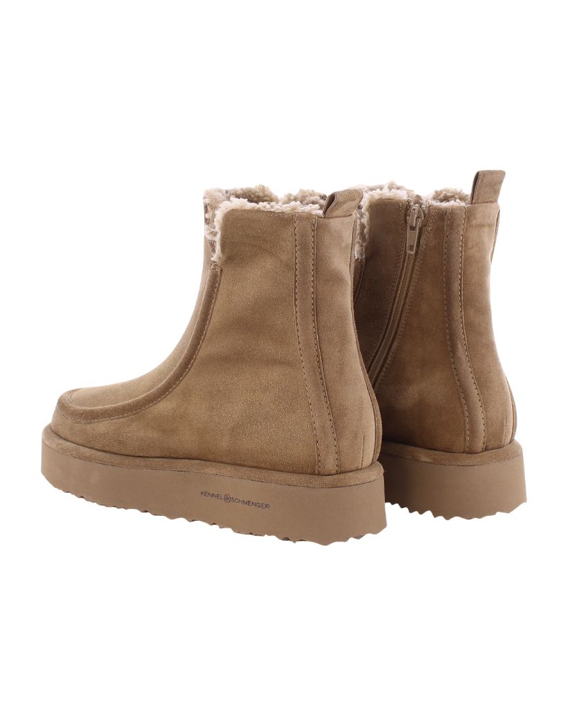 Auri Suede Teddy Sandy Tobacco