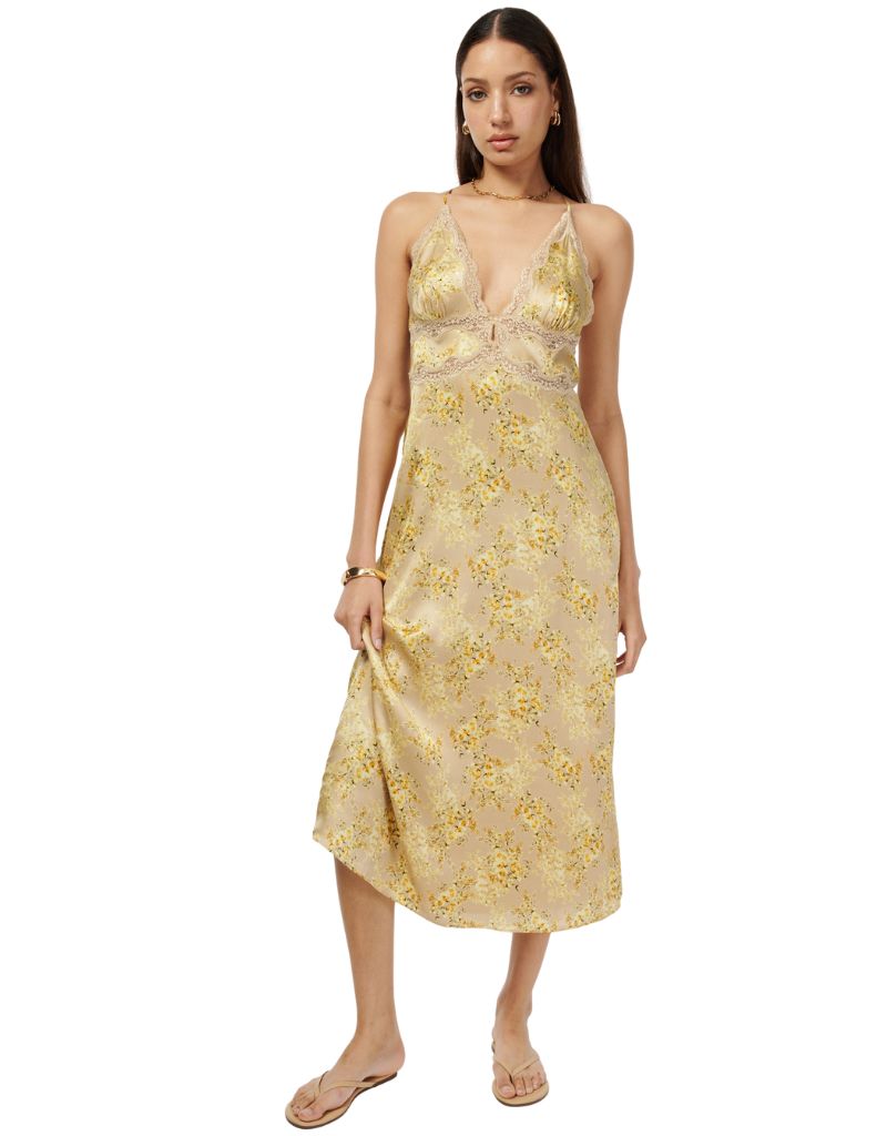 Roya Dress Yellow Primavera