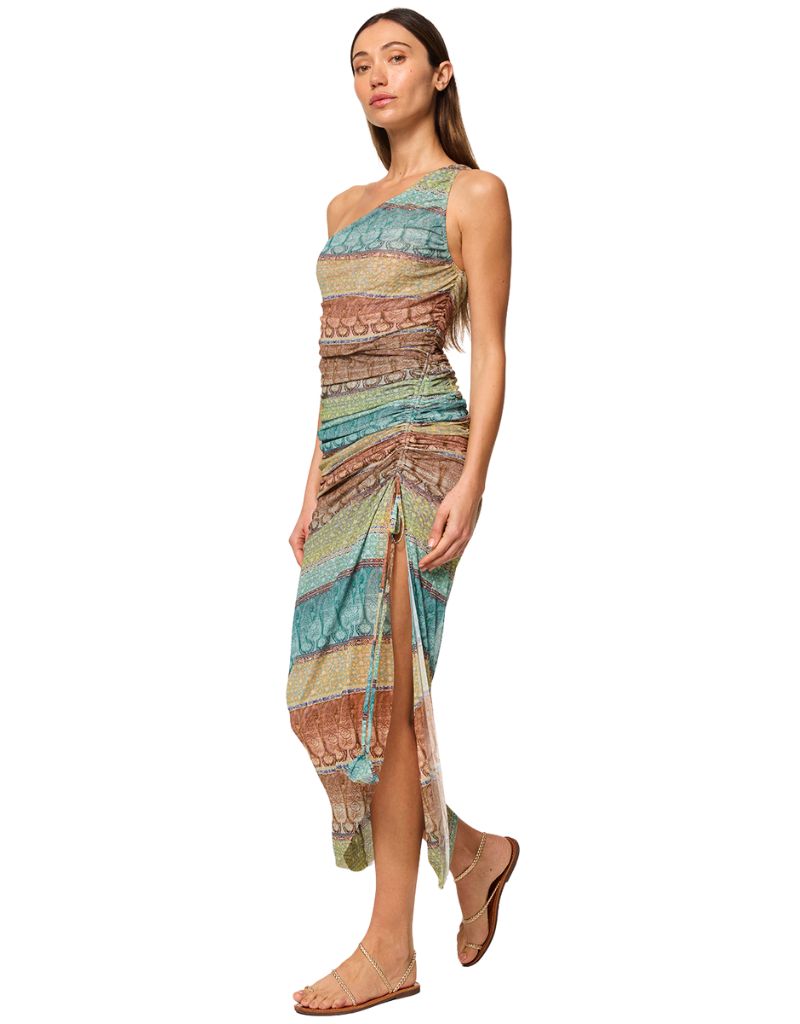 Sirena Dress Paisley Ombre Mesh