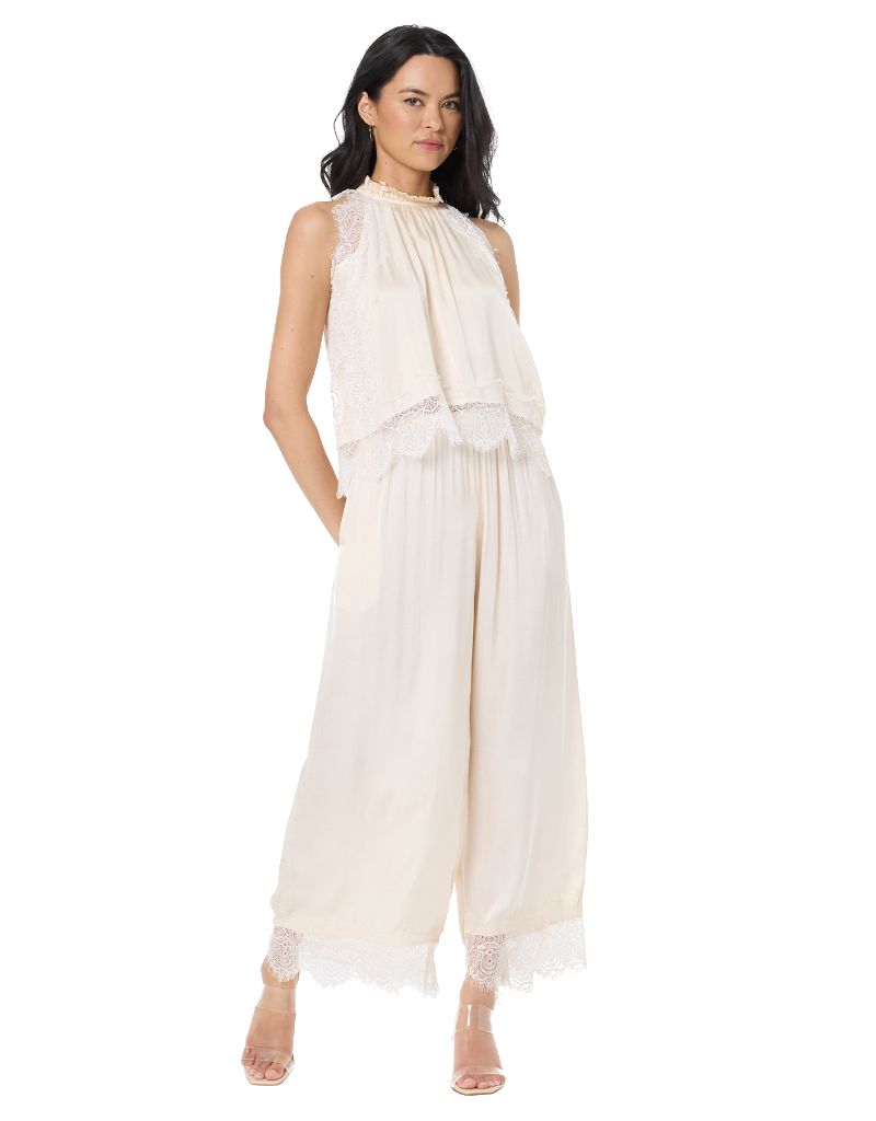 Celeste Lace Top Oyster H26