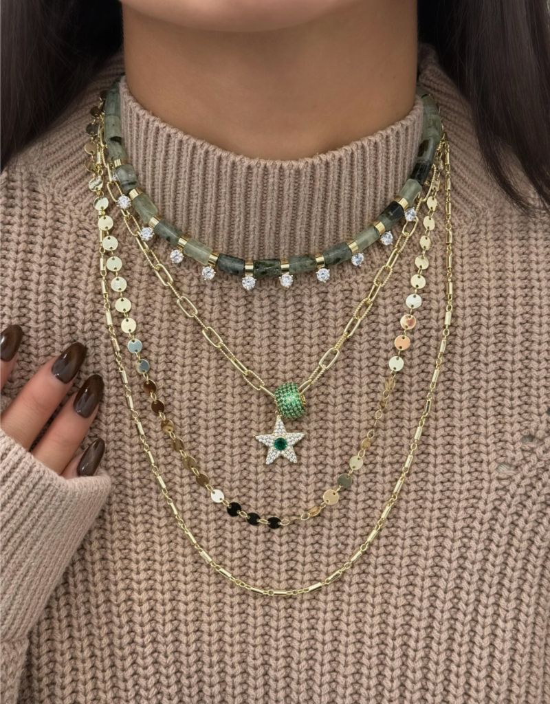 Shimmer Disc Chain 16"